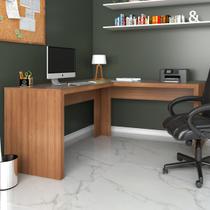 Mesa para Escritório Angular França Amêndoa - Pnr Móveis Mesa para Escritório Angular França Amêndoa - Pnr Móveis