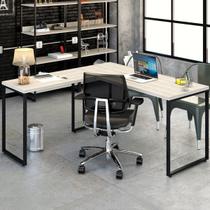 Mesa para Escritório Angular Kuadra Snow - Compace