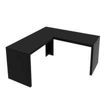 Mesa para Escritório Angular ME4116 Preto - Tecno Mesa para Escritório Angular ME4116 Preto - Tecno