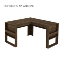 Mesa para Escritório Angular ME4145 Nogal - Tecno