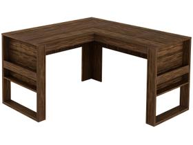 Mesa para Escritório Angular ME4145 Nogal Tecnomobili Mesa para Escritório Angular ME4145 Nogal Tecnomobili