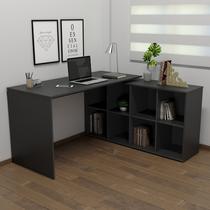 Mesa para Escritório Artany Nero 1400 Cor Preto