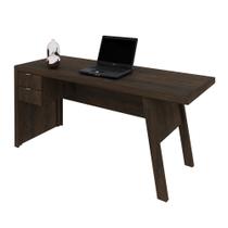 Mesa para Escritório com 02 Gavetas ME4122 Rústico - Tecno Mobili