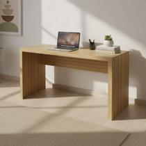 Mesa para Escritório com 127cm - Amêndoa