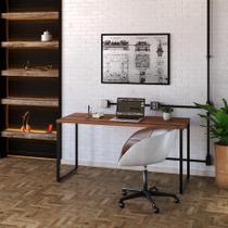 Mesa para Escritório Diretor Estilo Industrial 1,50m Kuadra