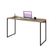 Mesa Para Escritório e Home Office Industrial Aspen 135 cm C01 Carvalho - Lyam Decor