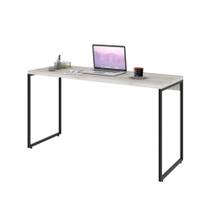 Mesa Para Escritório e Home Office Industrial Aspen 135 cm C01 Snow - Lyam Decor Mesa Para Escritório e Home Office Industrial Aspen 135 cm C01 Snow - Lyam Decor