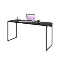 Mesa Para Escritório e Home Office Industrial Aspen 150 cm C01 Onix - Lyam Decor Mesa Para Escritório e Home Office Industrial Aspen 150 cm C01 Onix - Lyam Decor