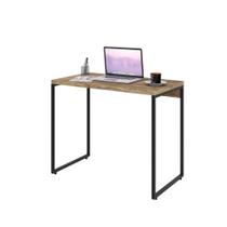 Mesa Para Escritório e Home Office Industrial Aspen 90 cm C01 Carvalho - Lyam Decor