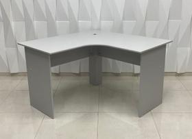 Mesa Para Escritório Em L Wood 1,40 X 1,40 Cinza ou Branca