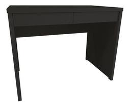 Mesa Para Escritório Em Mdf 15 Mm Preto Com Gavetas