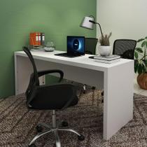 Mesa Para Escritório Escrivaninha Madeira Linha Office 180cm - Tecno Mobili E