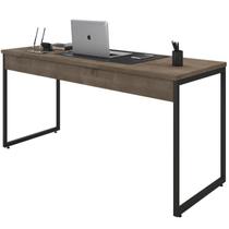 Mesa Para Escritorio Estilo Industrial 150x75 cm 133160 Castanho Mobel