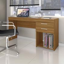 Mesa para Escritório Home 2 Gavetas Freijó - Pnr Móveis Mesa para Escritório Home 2 Gavetas Freijó - Pnr Móveis