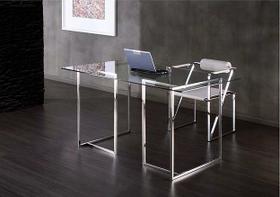 Mesa Para Escritório Home Office em Aço Inox Luxo Mesa Para Escritório Home Office em Aço Inox Luxo