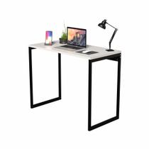 Mesa Para Escritório Industrial 90 Cm Branca
