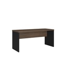 Mesa Para Escritório LM 05A Modena Ameixa/Preto- Saga Decor