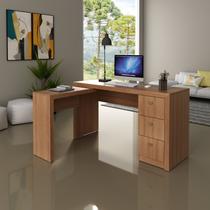 Mesa para Escritório ME4101 Amêndoa Tecnomobili