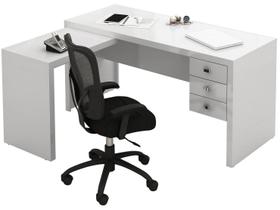 Mesa para Escritório ME4106 Branco Tecnomobili Mesa para Escritório ME4106 Branco Tecnomobili