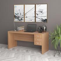 Mesa para Escritório ME4113 Amêndoa Tecnomobili