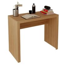 Mesa para Escritório ME4139 Amêndoa Tecno Mobili 90x46,5x74,5 cm - MDP, Design Moderno e Funcional Mesa para Escritório ME4139 Amêndoa Tecno Mobili 90x46,5x74,5 cm - MDP, Design Moderno e Funcional