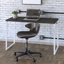 Mesa para Escritório Office Estilo Industrial 120cm Kuadra Compace