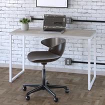 Mesa Para Escritório Office Estilo Industrial 120Cm Kuadra