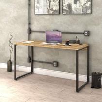 Mesa para Escritório Office Estilo Industrial 135cm Kuadra Compace