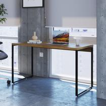 Mesa para Escritório Office Estilo Industrial 135cm Kuadra Compace