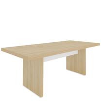 Mesa para Escritório para Reunião Grande Carvalho/Branco