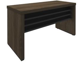 Mesa para Escritório Tamburato 006085 Charuto/Preto - Artany Móveis