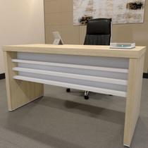 Mesa para Escritório Tamburato 006197 Carvalho/Branco - Artany Móveis