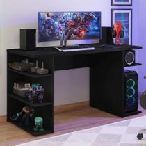 Mesa Para Gamer Escrivaninha 9409 Madesa Preto