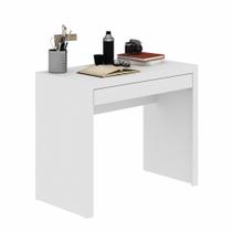 Mesa para Home Office com Gaveta ME4107 Branco Tecno Mobili