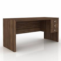 Mesa para Home Office ME4113 155cm Nogal - Tecno Mobili