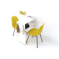 Mesa Para Manicure Mdf 15mm Brancotx 60x75x40cm+compartiment Mesa Para Manicure Mdf 15mm Brancotx 60x75x40cm+compartiment