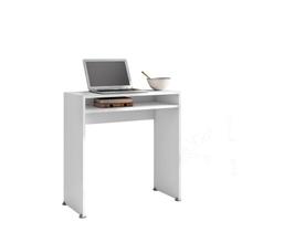 Mesa Para Notebook 1 Prateleira Branco Aruba bela casa Movelaria