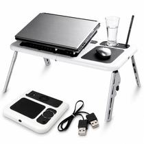 Mesa para Notebook com Cooler e Porta Copo