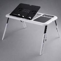 Mesa para notebook dobrável com cooler e altura ajustável Mesa para notebook dobrável com cooler e altura ajustável