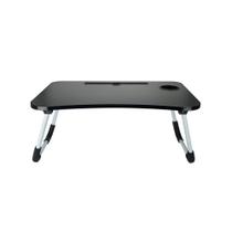 Mesa Para Notebook Dobrável Espaço Para Tablet Porta Copos Mesa Para Notebook Dobrável Espaço Para Tablet Porta Copos