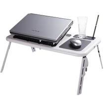 Mesa Para Notebook Dobravel Multifuncional Com Cooler