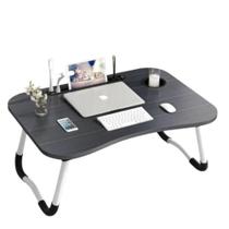 Mesa para notebook home office com usb ventilador e iluminação dobrável