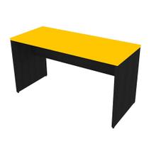 Mesa para Notebook KitCubos Preta e Amarela