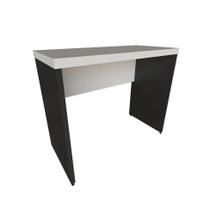 Mesa para Notebook Natus Preta e Branca 100 cm