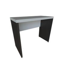 Mesa para Notebook Natus Preta e Cinza 80 cm