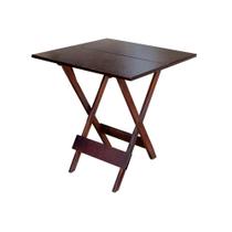 Mesa para Restaurante Dobravel de Madeira 60x60 - Imbuia Mesa para Restaurante Dobravel de Madeira 60x60 - Imbuia