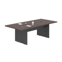 Mesa para Reunião 2,40m Cort Com Caixas Para Tomadas Mesa para Reunião 2,40m Cort Com Caixas Para Tomadas
