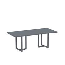 Mesa para Reunião Industrial 200CMX90CM PE40 Cinza/Grafito Mesa para Reunião Industrial 200CMX90CM PE40 Cinza/Grafito