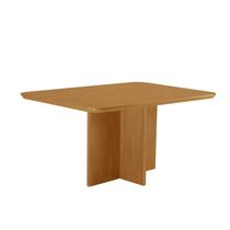 Mesa para Sala de Jantar 120cm Tampo 100% MDF Laminado Canto Copo Moscou Marrom/Marromle Mesa para Sala de Jantar 120cm Tampo 100% MDF Laminado Canto Copo Moscou Marrom/Marromle