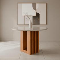 Mesa para Sala de Jantar Ariela Redonda 109 Cm